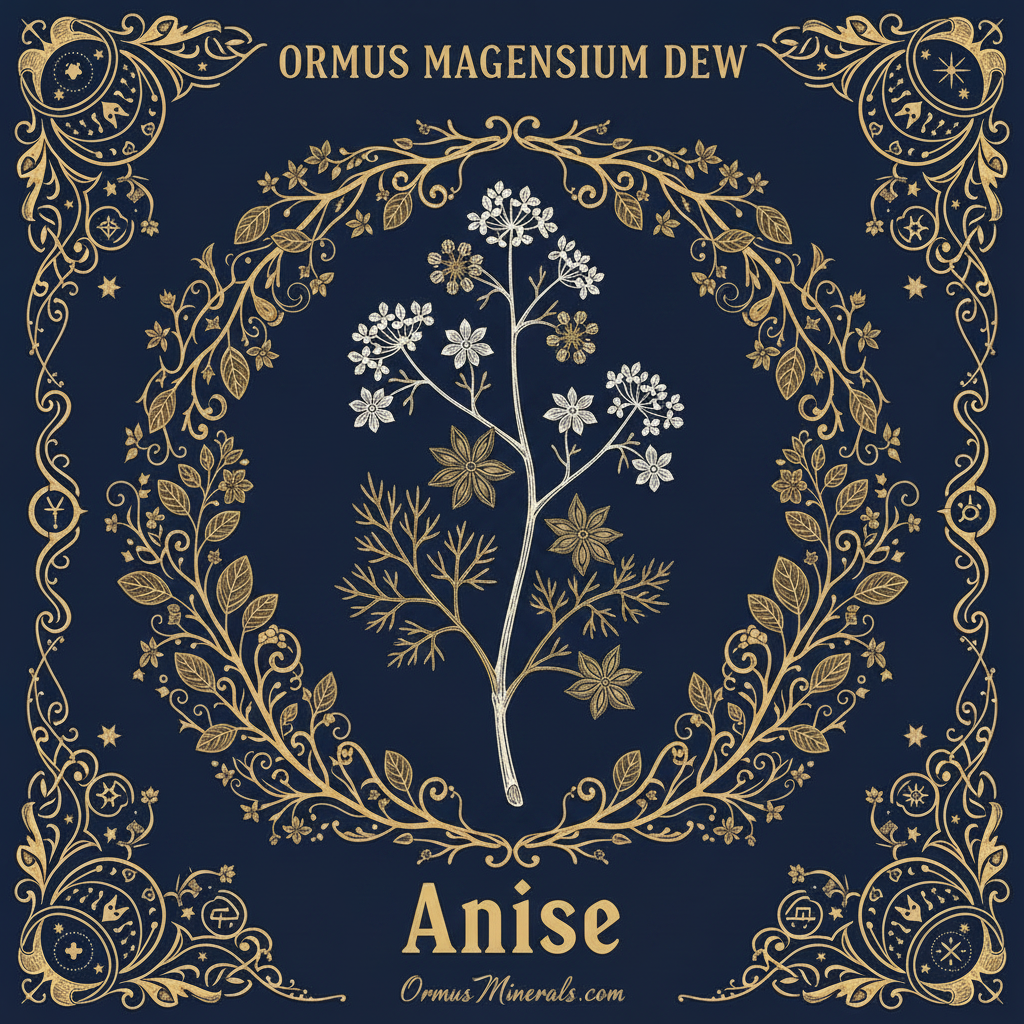 Ormus Minerals Magnesium Dew Anise Essential Oil 8oz