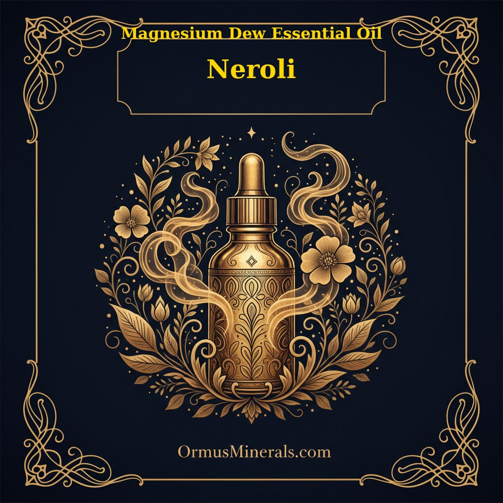 Ormus Magnesium Dew with Neroli Essential Oil 8oz