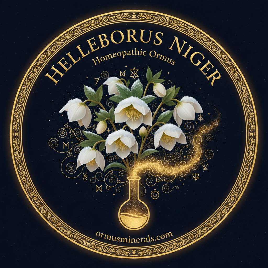 Helleborus Niger Homeopathic Ormus 8oz Extra Strength 5x | OrmusMinerals.com