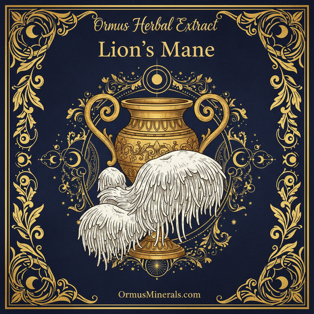 Ormus with Lion's Mane Herbal Extract 4oz