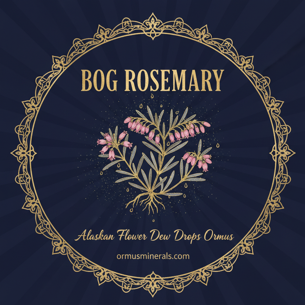 Bog Rosemary Alaskan Dew Drops Ormus 8oz Extra Strength 4x | OrmusMinerals.com
