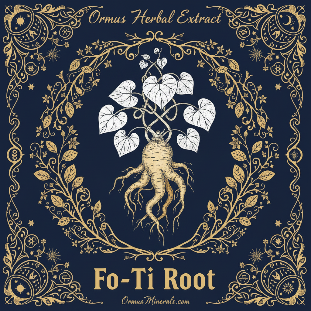 Ormus Minerals Fo-Ti Root Extract 4oz
