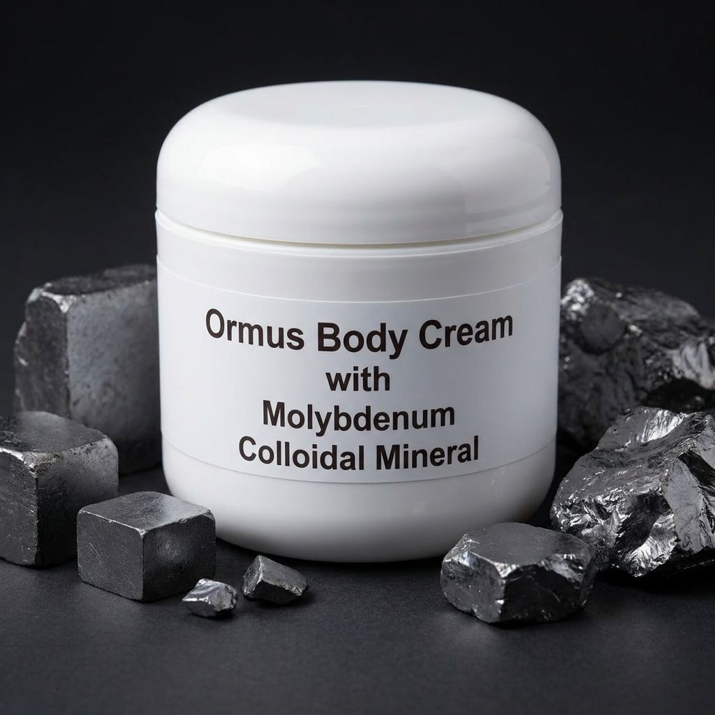 Ormus Body Cream with Molybdenum Colloidal Mineral