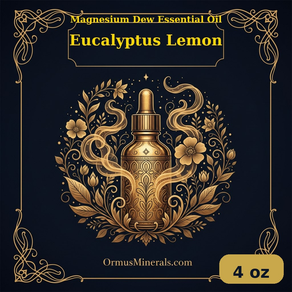 Eucalyptus Lemon Ormus Live Healing Oil 4oz