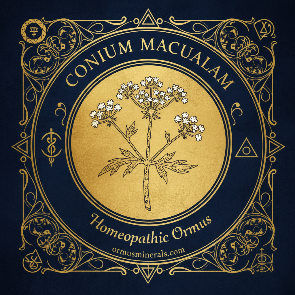 Conium Maculatum Homeopathic Ormus 32oz Extra Strength 4x | OrmusMinerals.com