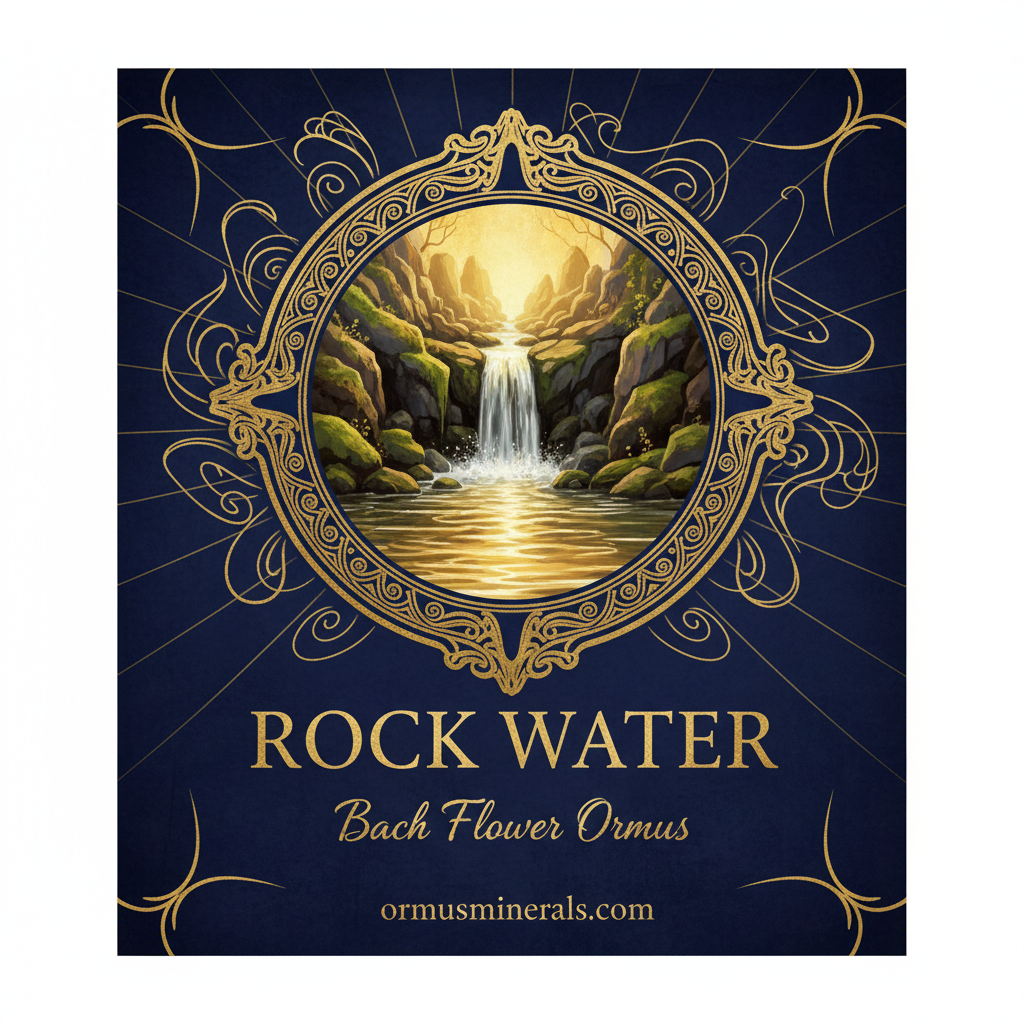 Rock Water Bach Dew Drops Ormus 4oz Extra Strength 3x | OrmusMinerals.com