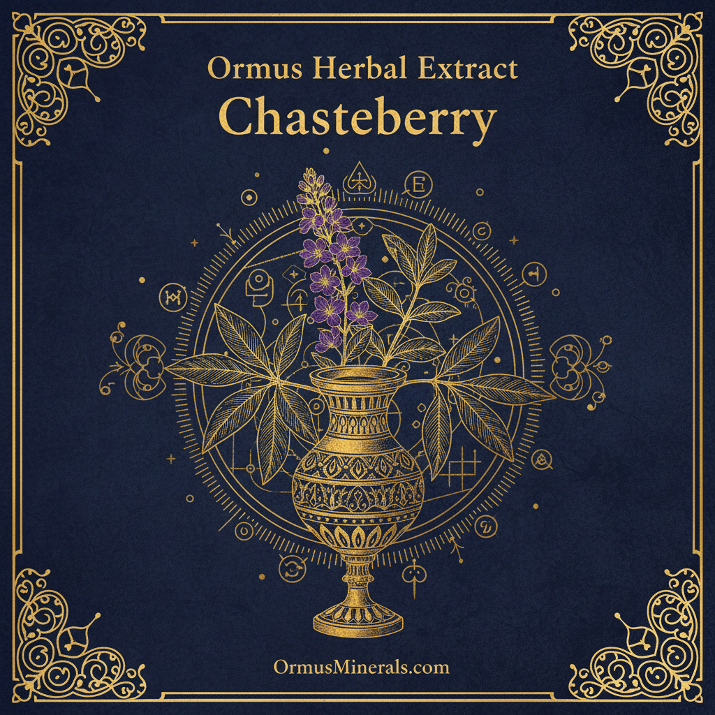 Ormus with Chasteberry Herbal Extract 4oz