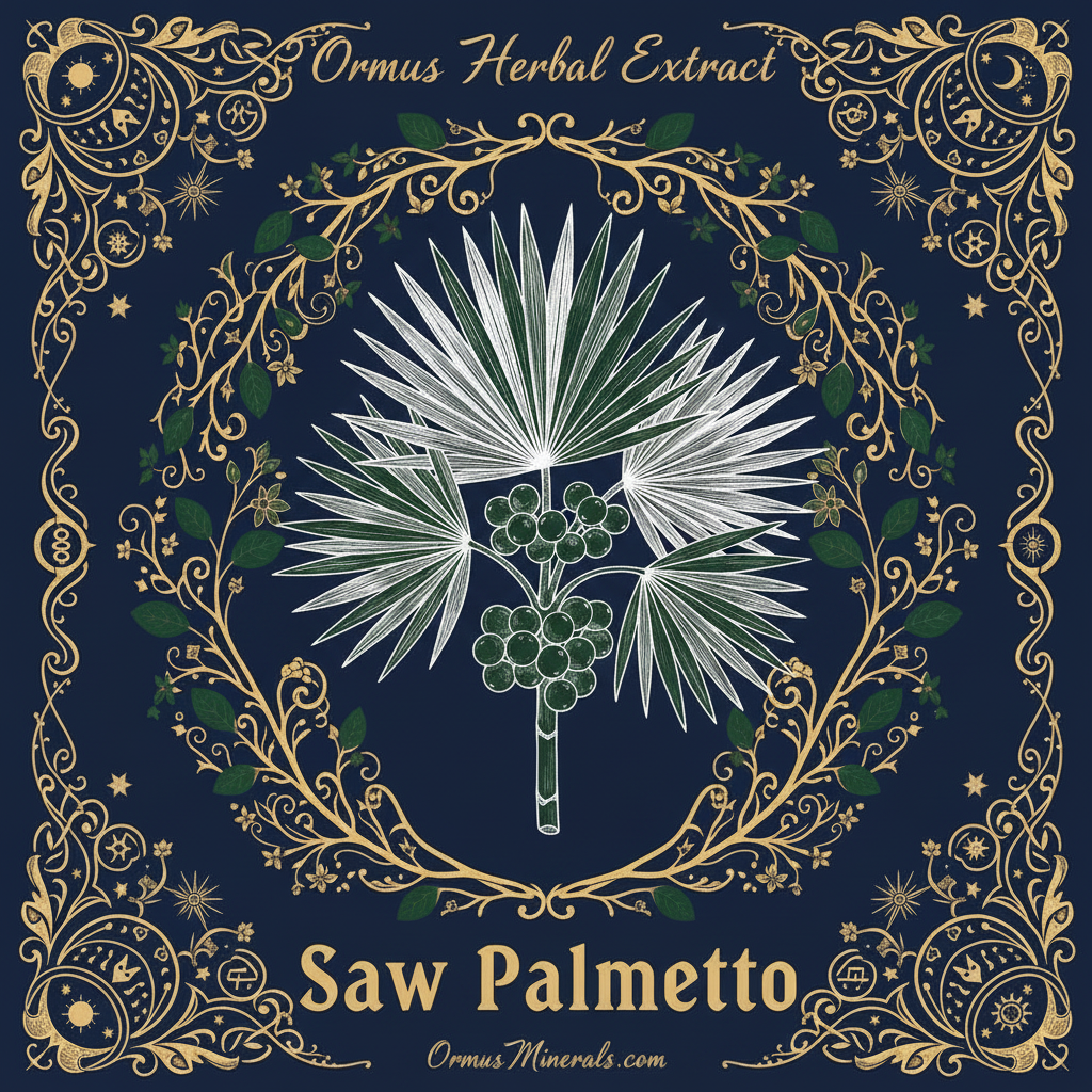 Ormus Minerals Saw Palmetto Extract 4oz