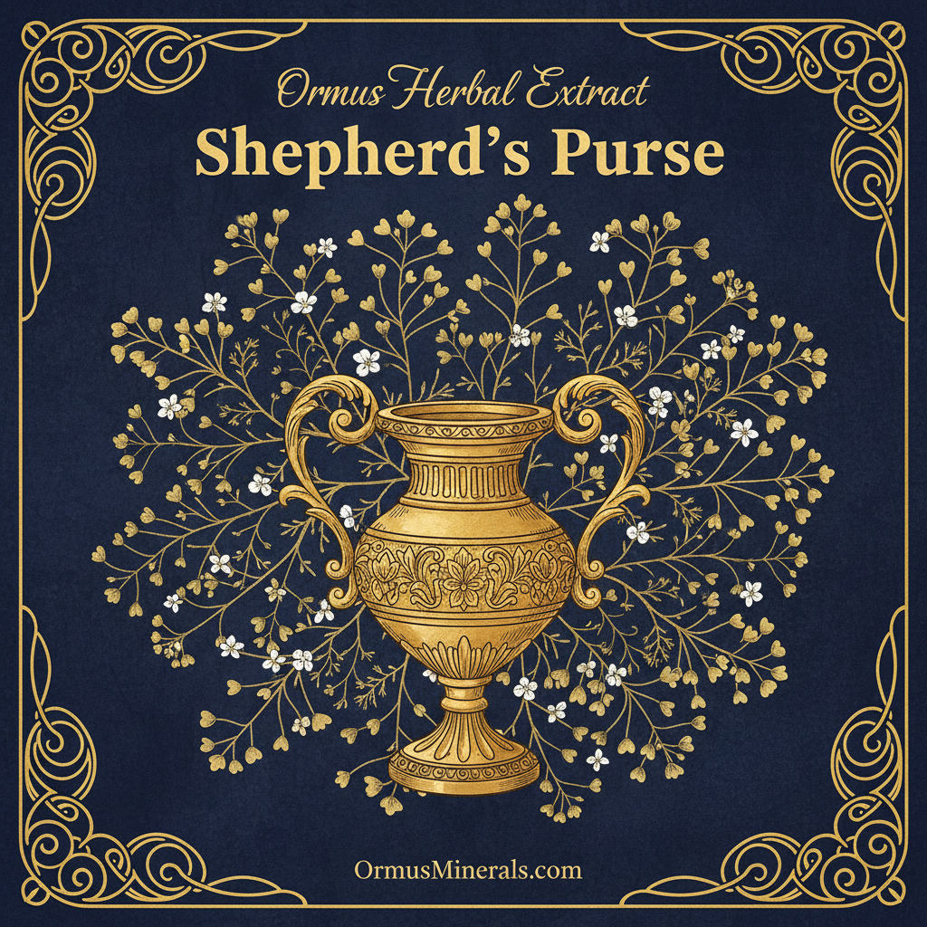 Ormus with Shepherd's Purse Herbal Extract 4oz