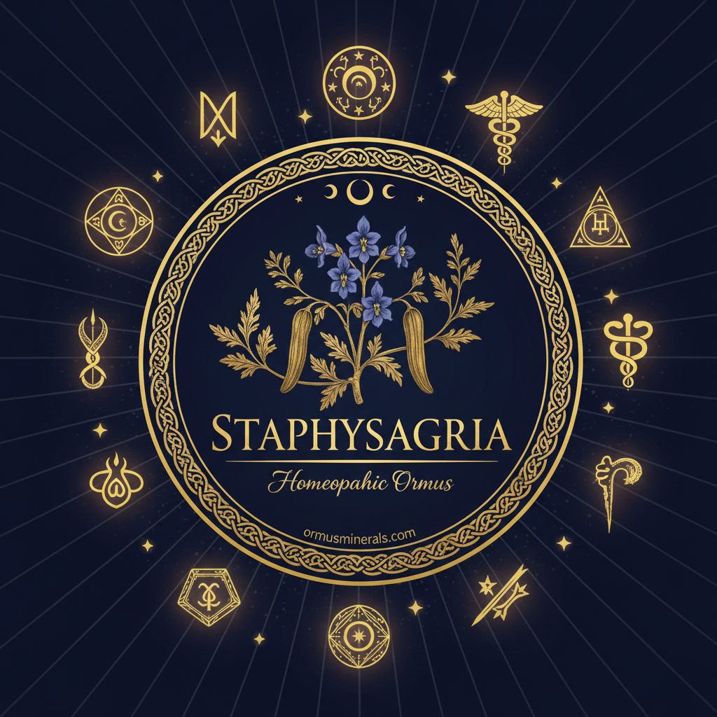 Staphysagria Homeopathic Ormus 32oz Extra Strength 2x | OrmusMinerals.com