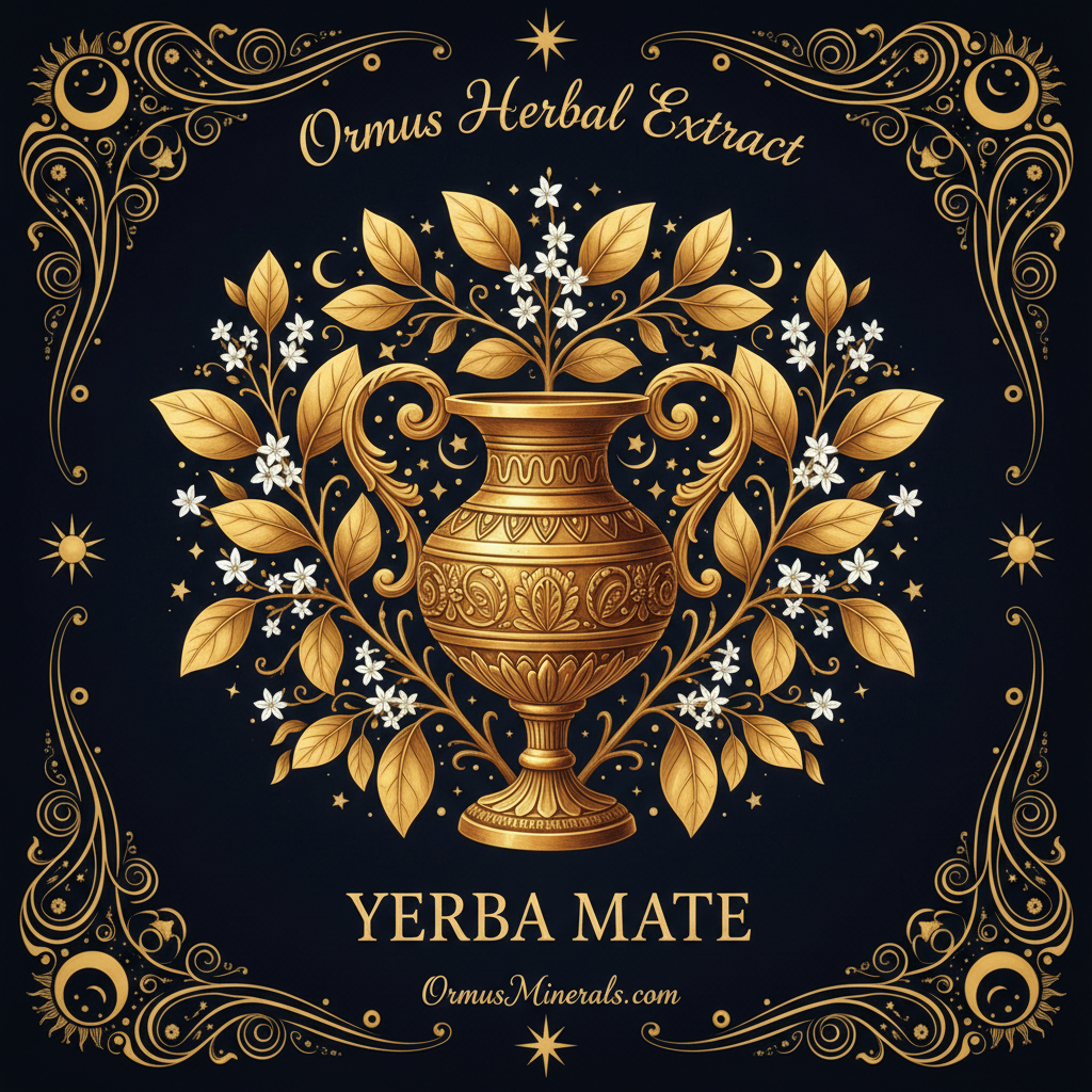 Ormus with Yerba Mate Herbal Extract 4oz