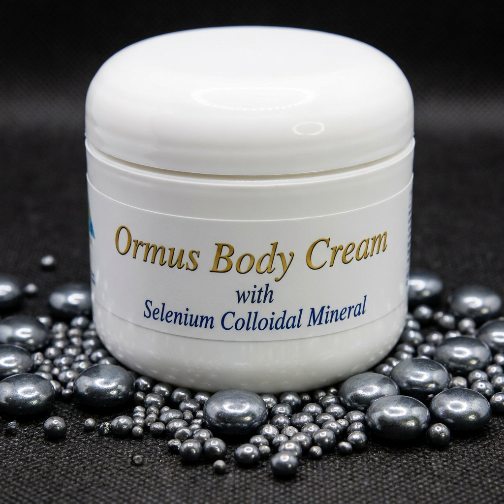 Ormus Body Cream with Selenium Colloidal Mineral
