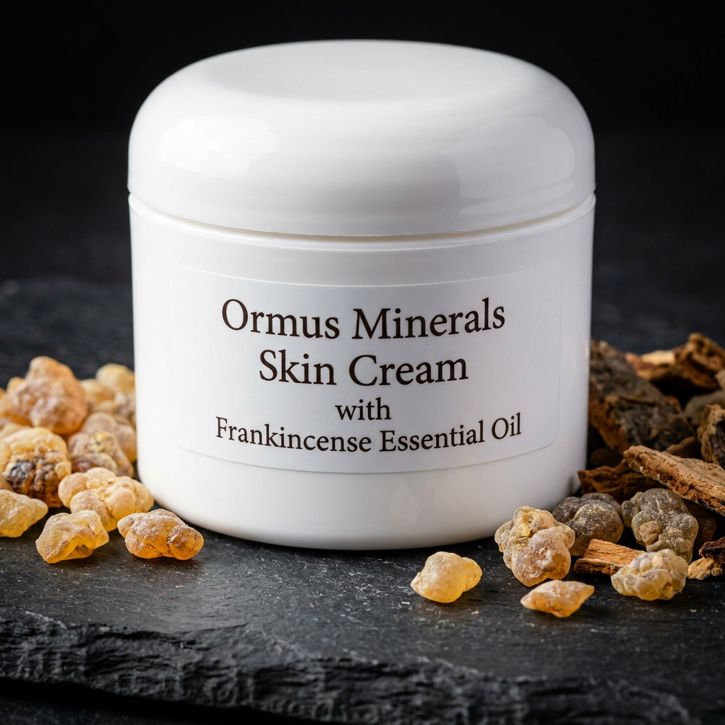 Ormus Minerals Skin Cream with Frankincense Essential Oil