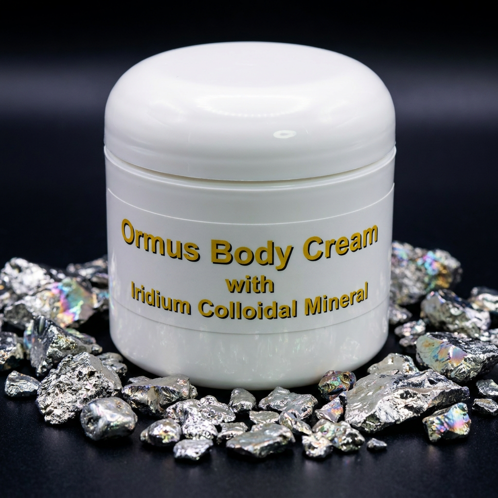 Ormus Body Cream with Iridium Colloidal Mineral