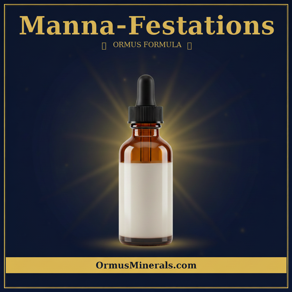 Ormus Formula Manna Festations 8oz 1X Extra Strength