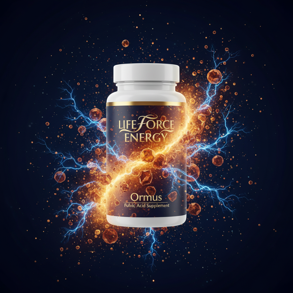 Ormus Minerals - Life Force Energy Fulvic Acid Minerals - Premium Mineral Supplement