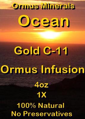 Ormus Minerals Ocean Gold C11 4oz Extra Strength