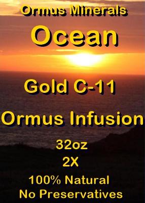 Ormus Minerals Ocean Gold C11 32oz Extra Strength