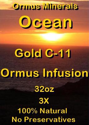 Ormus Minerals Ocean Gold C11 32oz Extra Strength