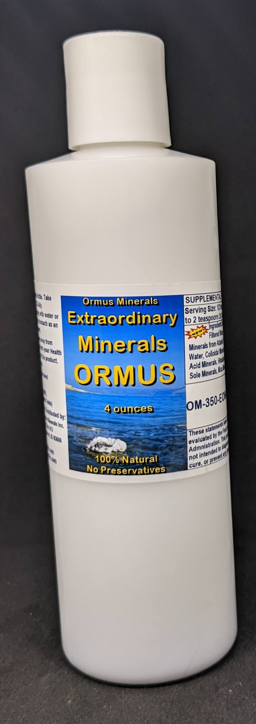 Extraordinary Minerals ORMUS