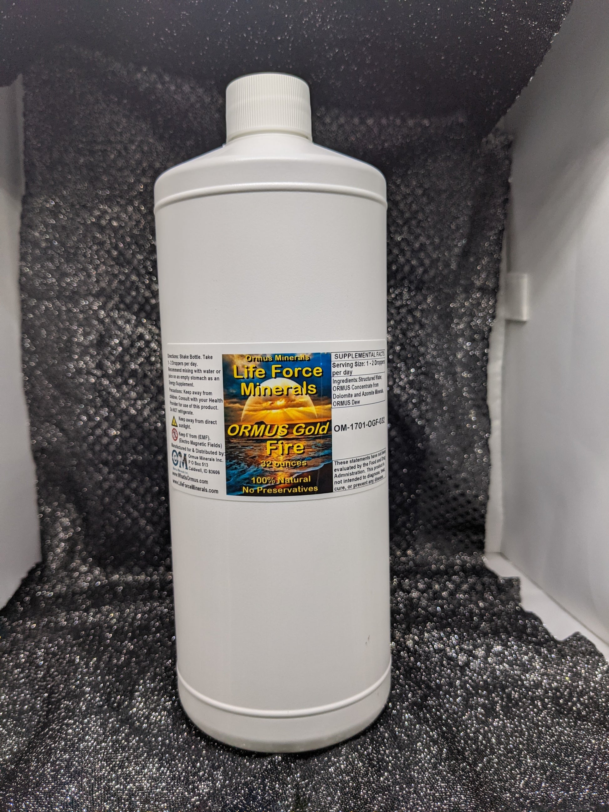 Life Force Minerals Ormus Gold Fire