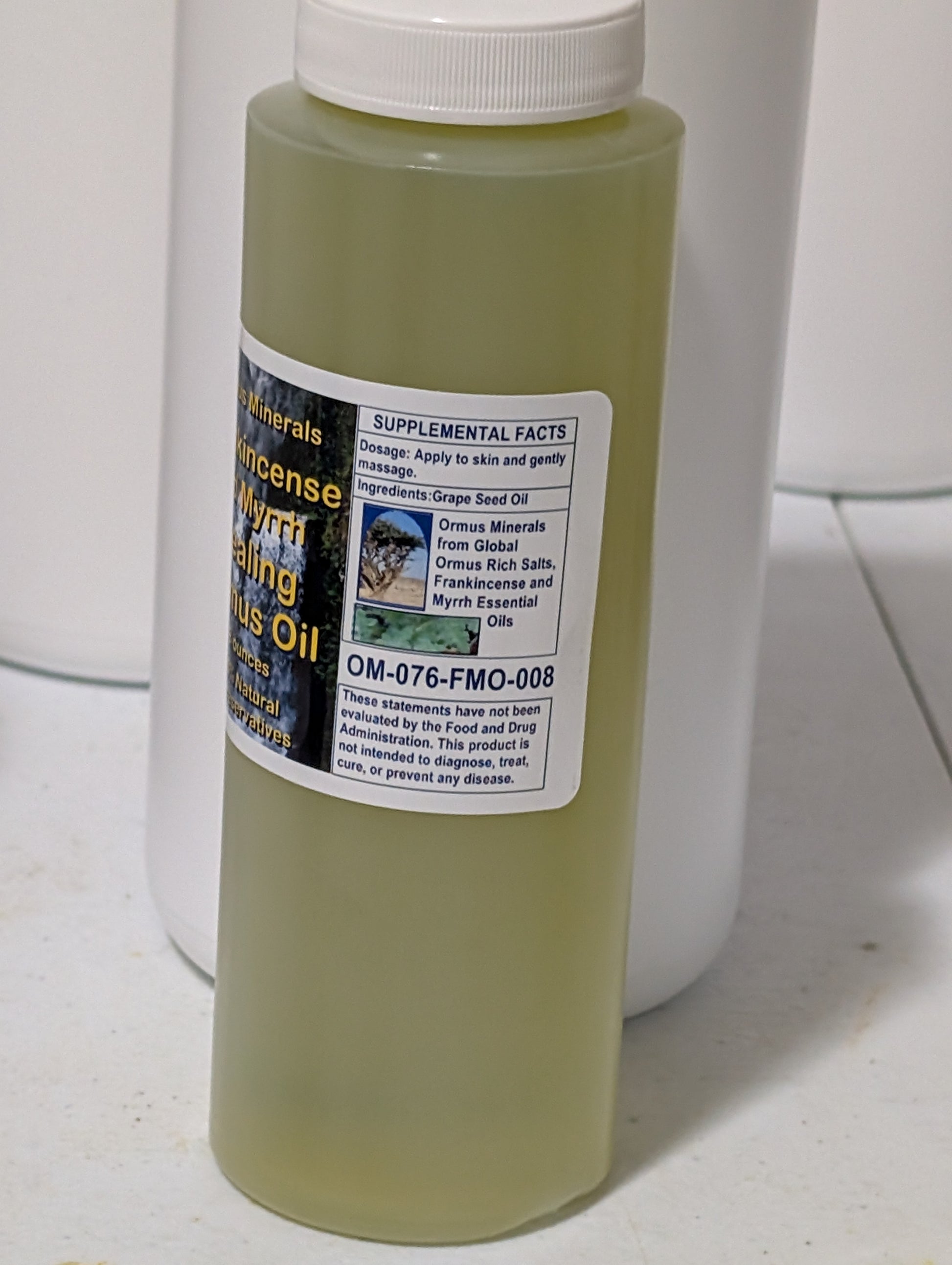 Ormus Healing Oils Frankincense & Myrrh Healing Ormus Oil
