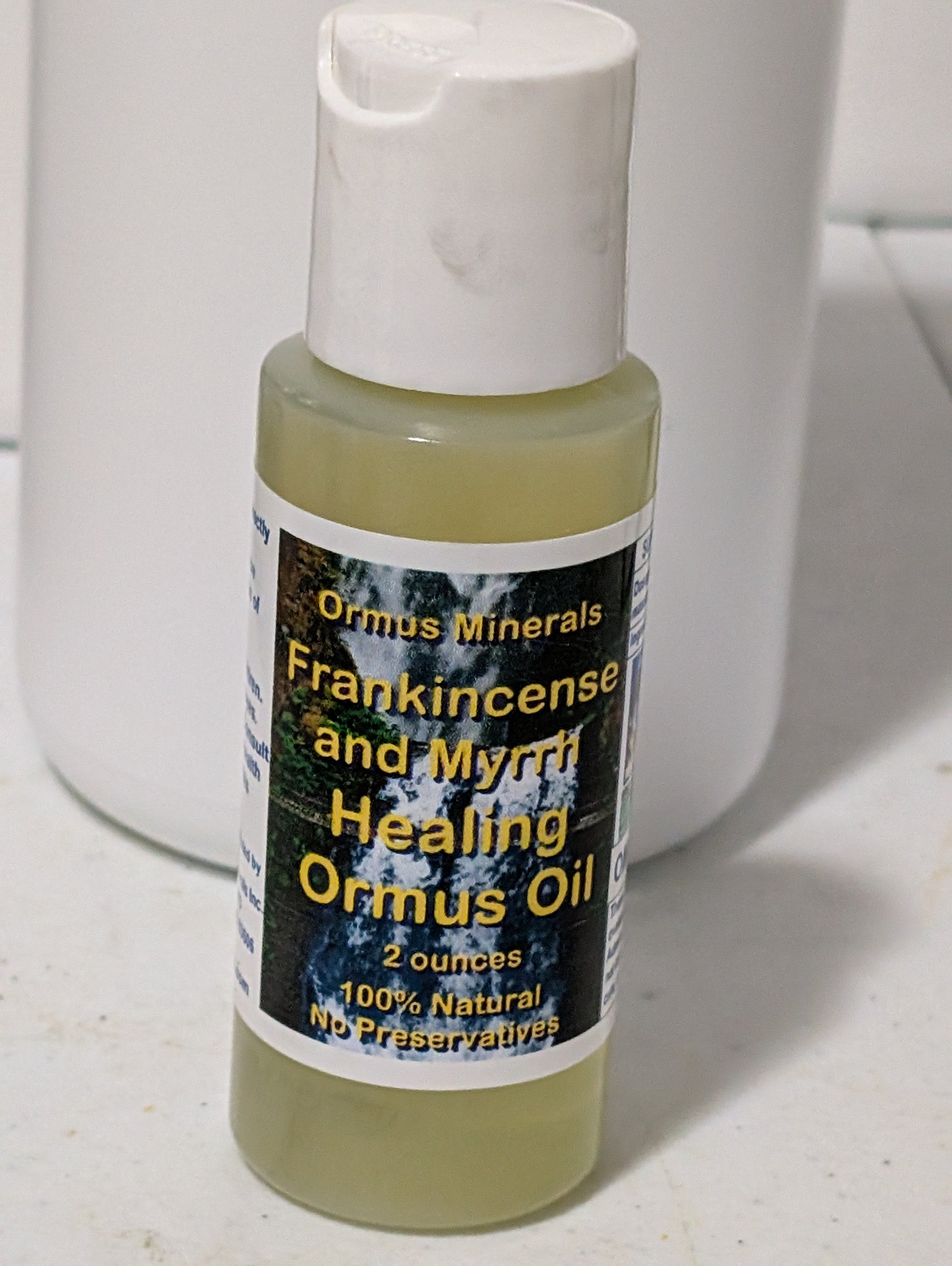 Ormus Healing Oils Frankincense & Myrrh Healing Ormus Oil