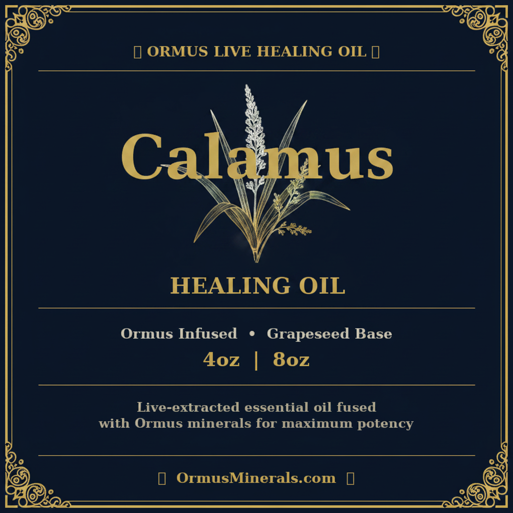 Ormus Live Healing Oil with Calamus