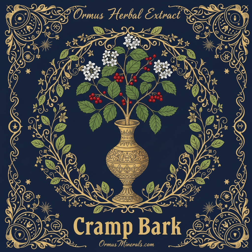 Ormus Minerals Cramp Bark Extract 8oz