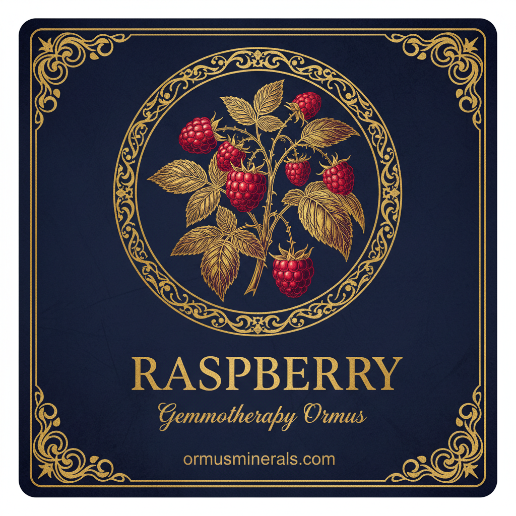 Raspberry Gemmotherapy Ormus 32oz Extra Strength 5x | OrmusMinerals.com