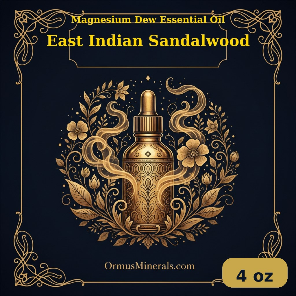 East Indian Sandalwood Ormus Live Healing Oil 4oz