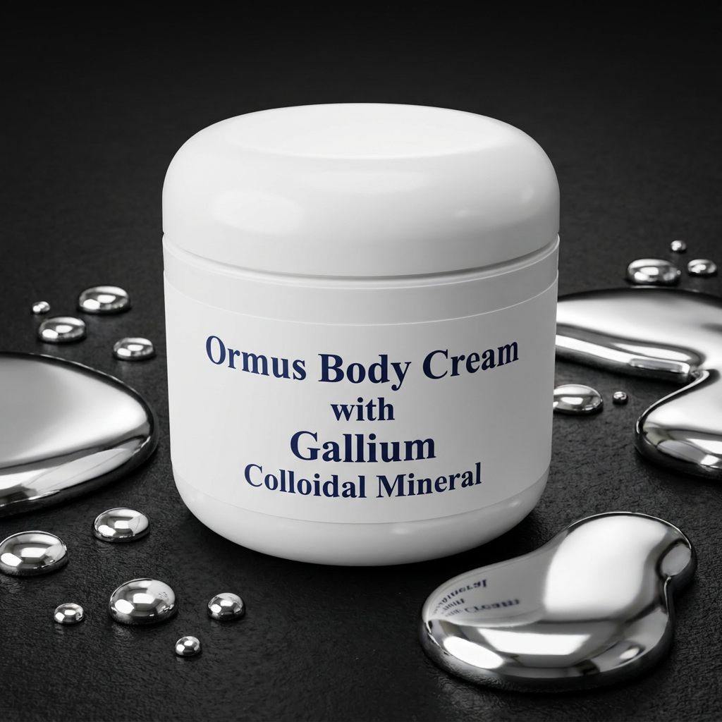 Ormus Body Cream with Gallium Colloidal Mineral