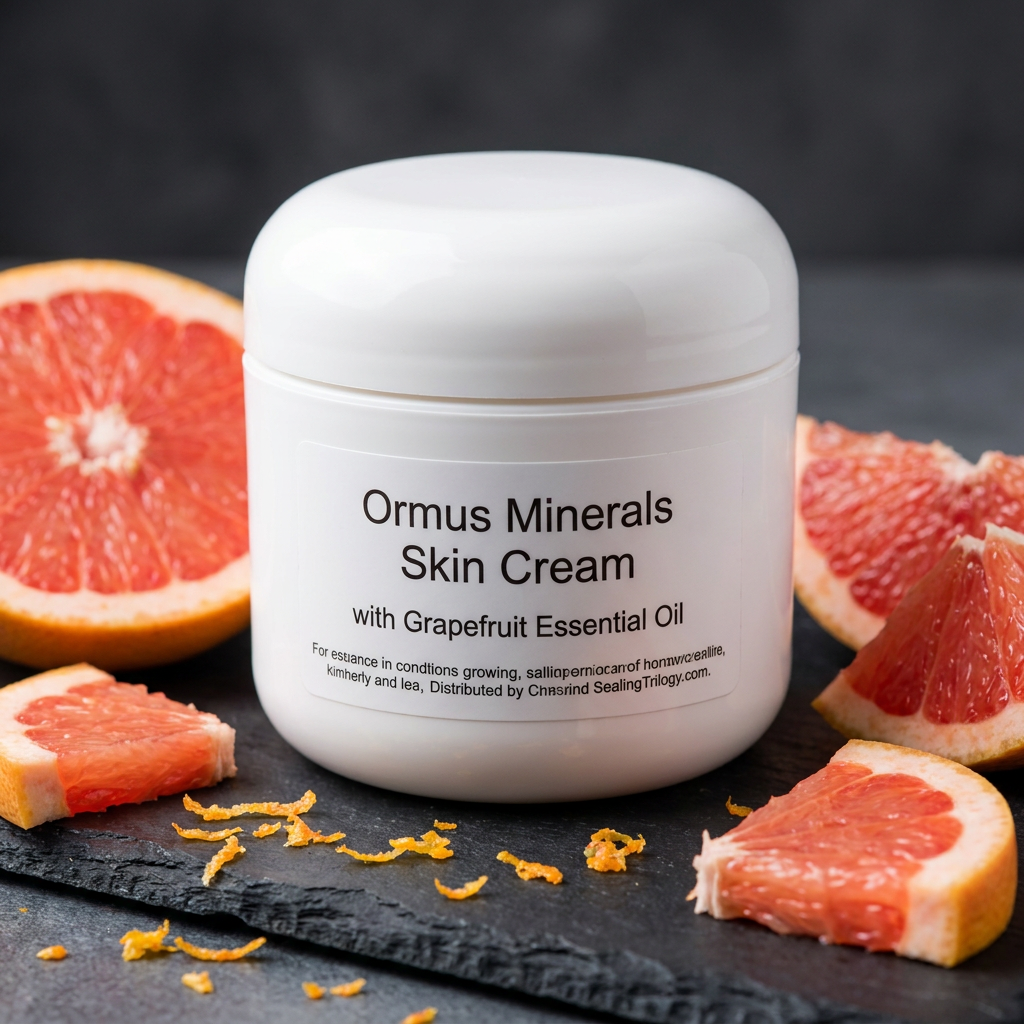 Ormus Minerals Skin Cream with Grapefruit Essential Oil