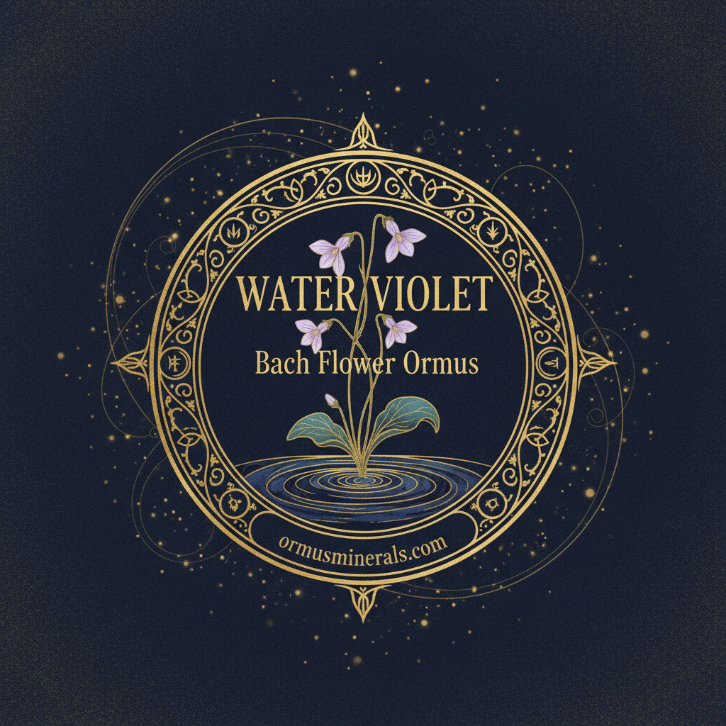 Water Violet Bach Dew Drops Ormus 8oz Extra Strength 5x | OrmusMinerals.com