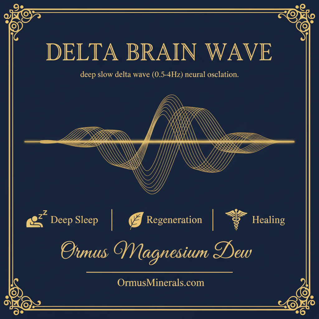 Ormus Minerals Delta Brain Wave 32oz Extra Strength 4x