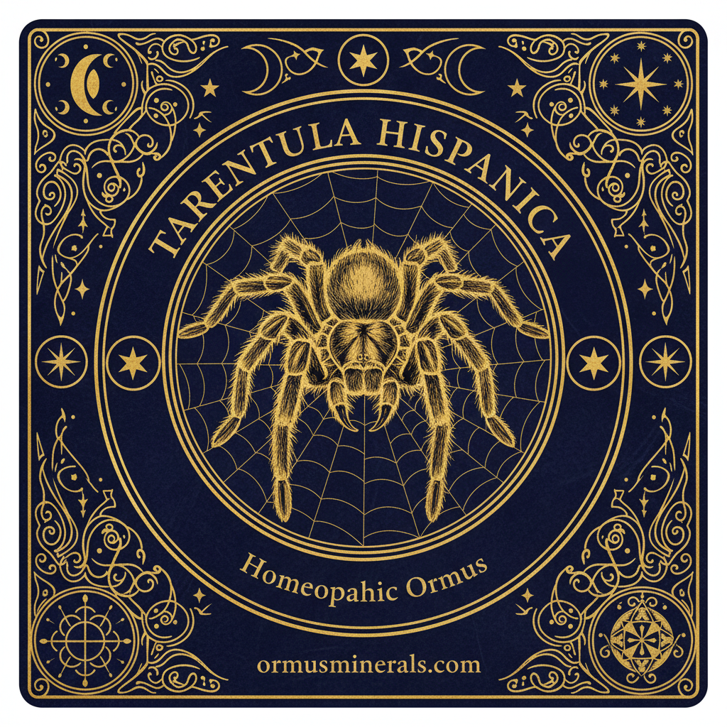 Tarentula Hispanica Homeopathic Ormus 8oz Extra Strength 1x | OrmusMinerals.com