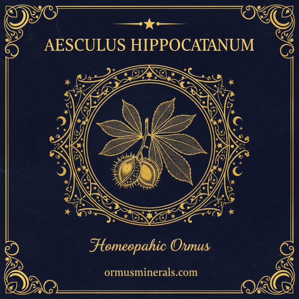 Aesculus Hippocastunum Homeopathic Ormus 16oz Extra Strength 1x | OrmusMinerals.com