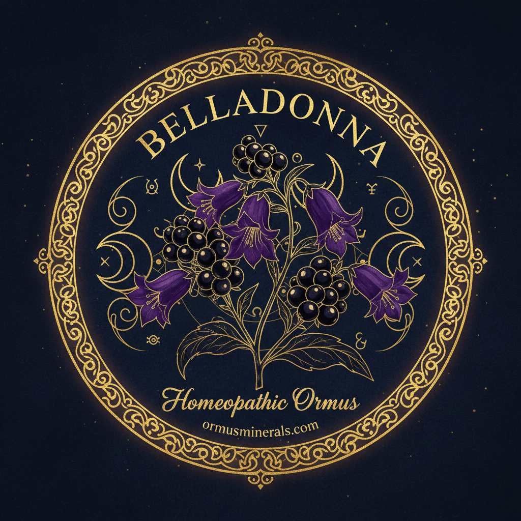 Belladonna Homeopathic Ormus 8oz Extra Strength 2x | OrmusMinerals.com