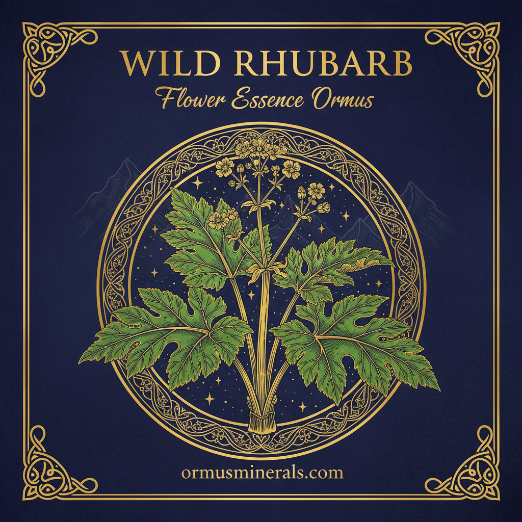 Wild Rhubarb Alaskan Dew Drops Ormus 8oz Extra Strength 5x | OrmusMinerals.com