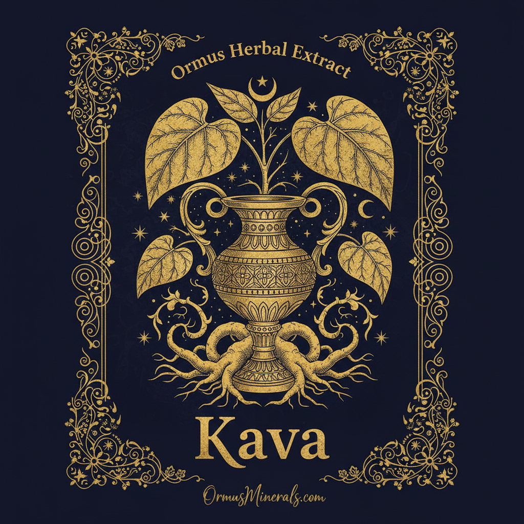 Ormus with Kava Herbal Extract 4oz