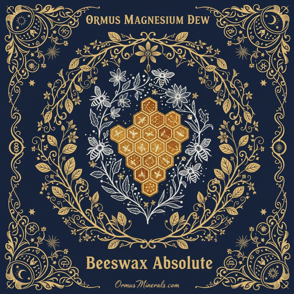 Ormus Minerals Magnesium Dew Beeswax Absolute Essential Oil 8oz