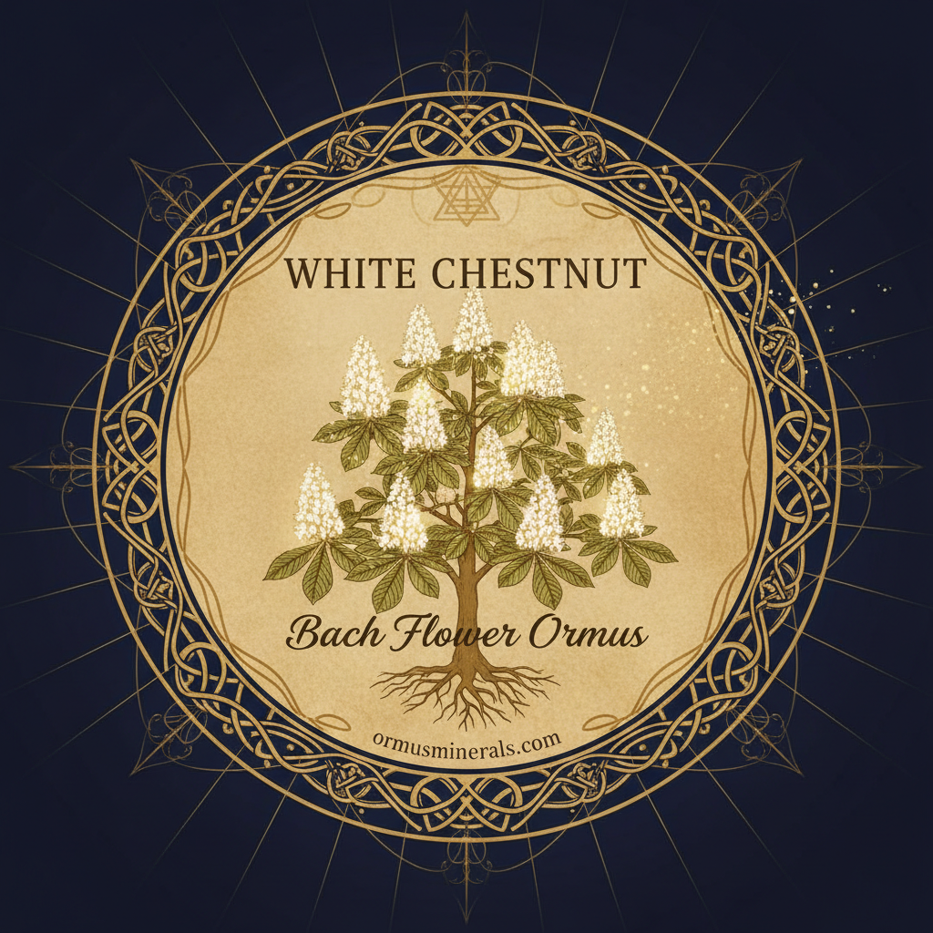 White Chestnut Bach Dew Drops Ormus 8oz Extra Strength 5x | OrmusMinerals.com