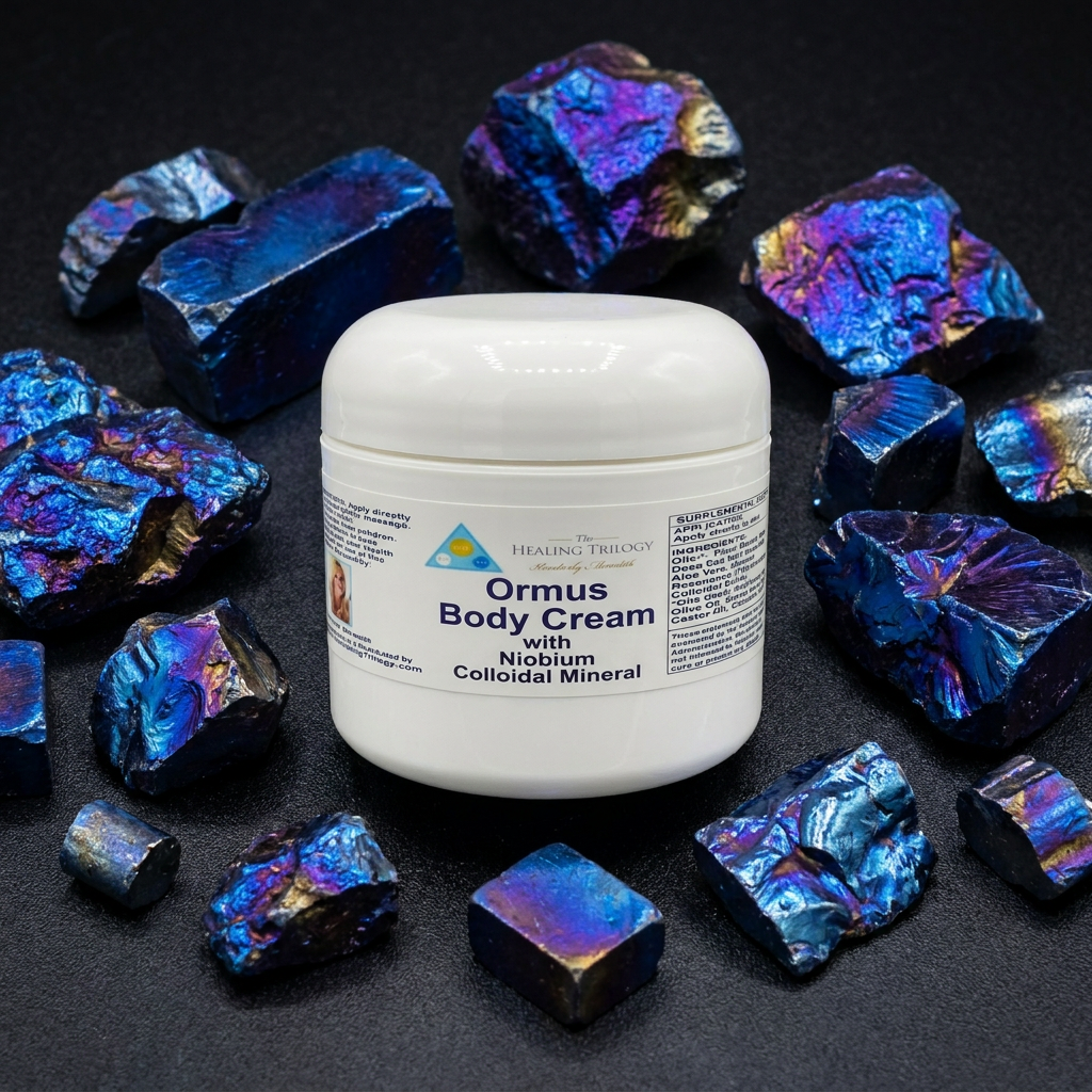 Ormus Body Cream with Niobium Colloidal Mineral