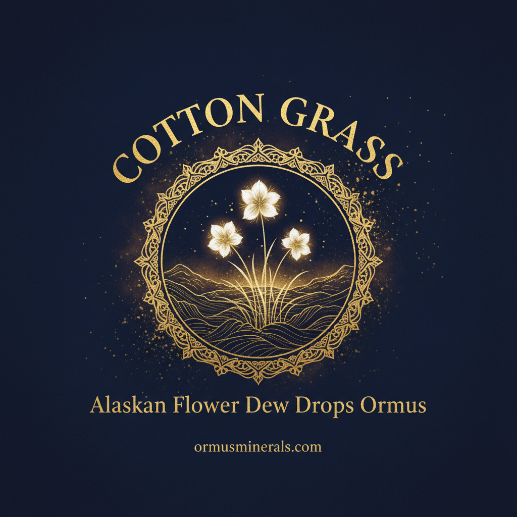 Cotton Grass Alaskan Dew Drops Ormus 8oz Extra Strength 5x | OrmusMinerals.com