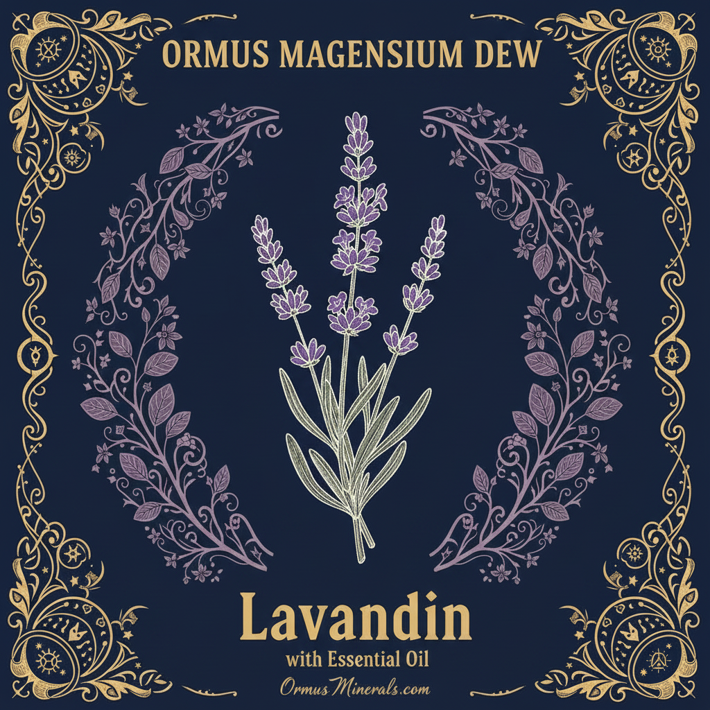 Ormus Minerals Magnesium Dew Lavandin Essential Oil 4oz