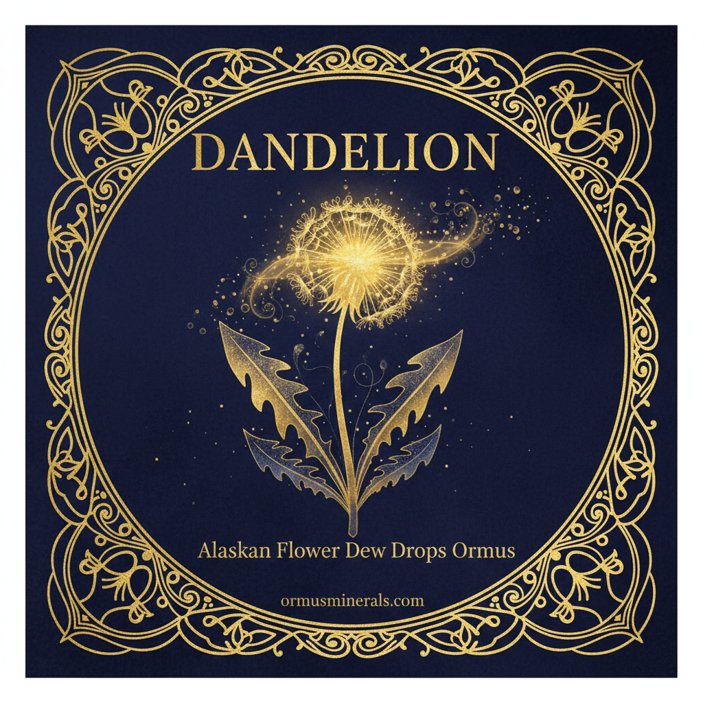Dandelion Alaskan Dew Drops Ormus 4oz Extra Strength 2x | OrmusMinerals.com