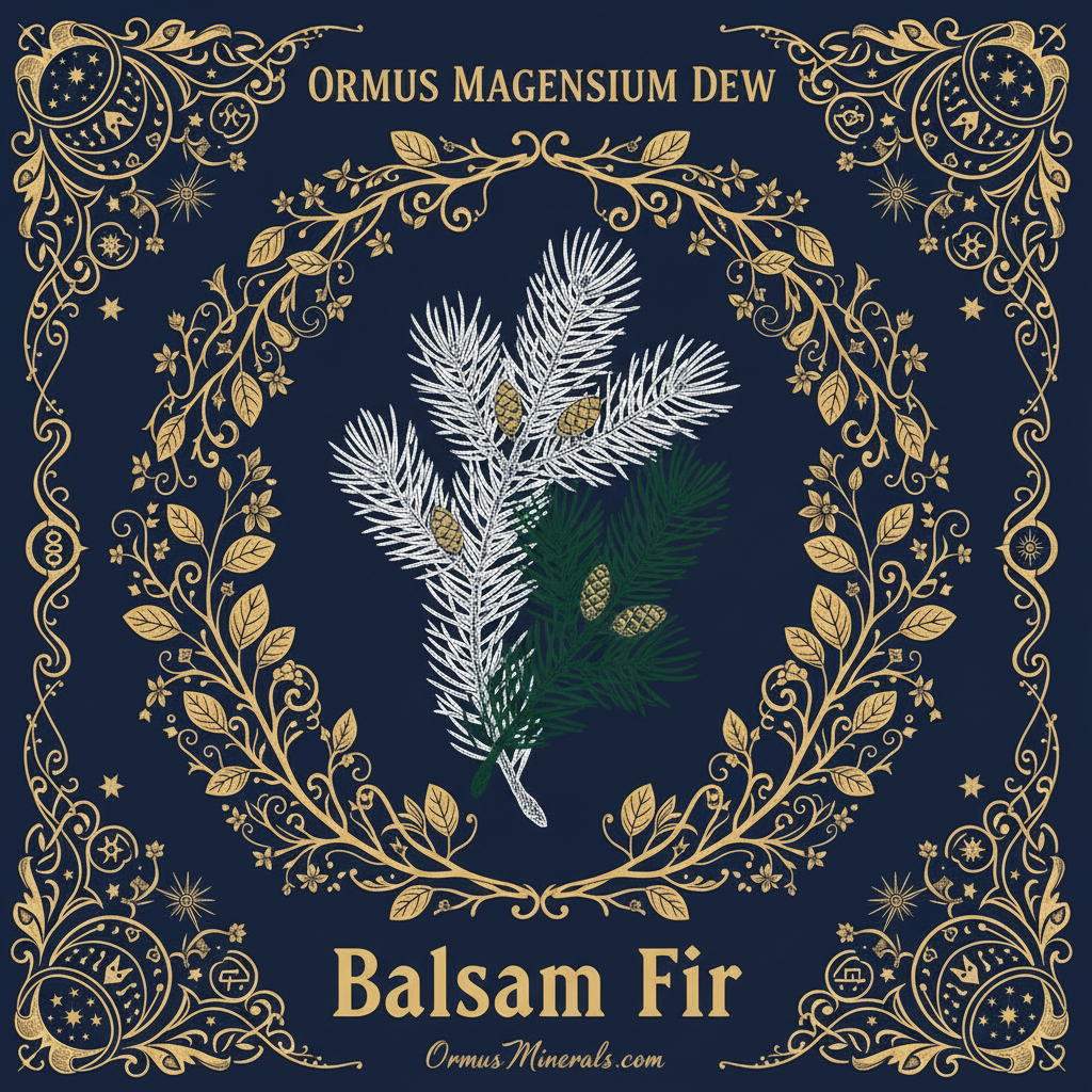 Ormus Minerals Magnesium Dew Fir Siberian Essential Oil 8oz
