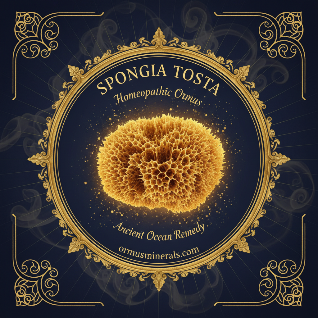 Spongia Tosta Homeopathic Ormus 32oz Extra Strength 3x | OrmusMinerals.com