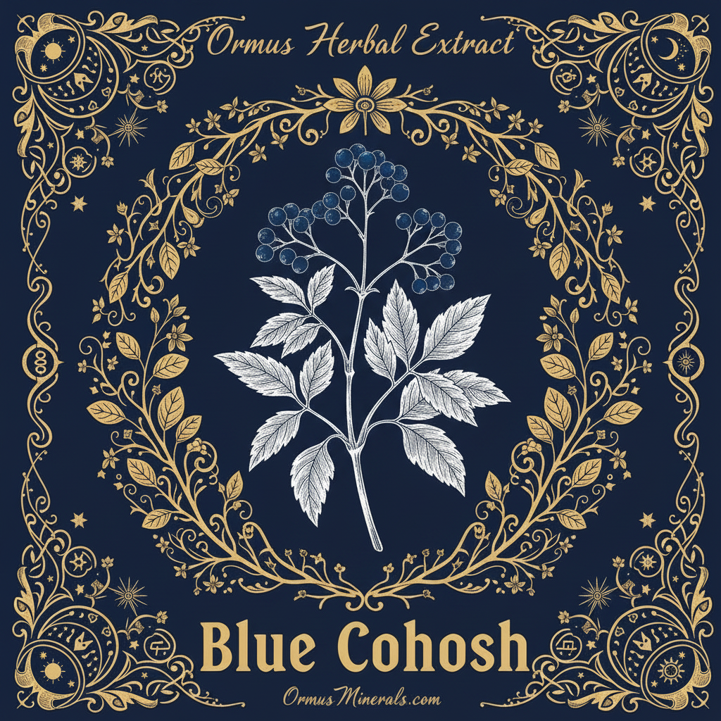 Ormus Minerals Blue Cohosh Extract 8oz