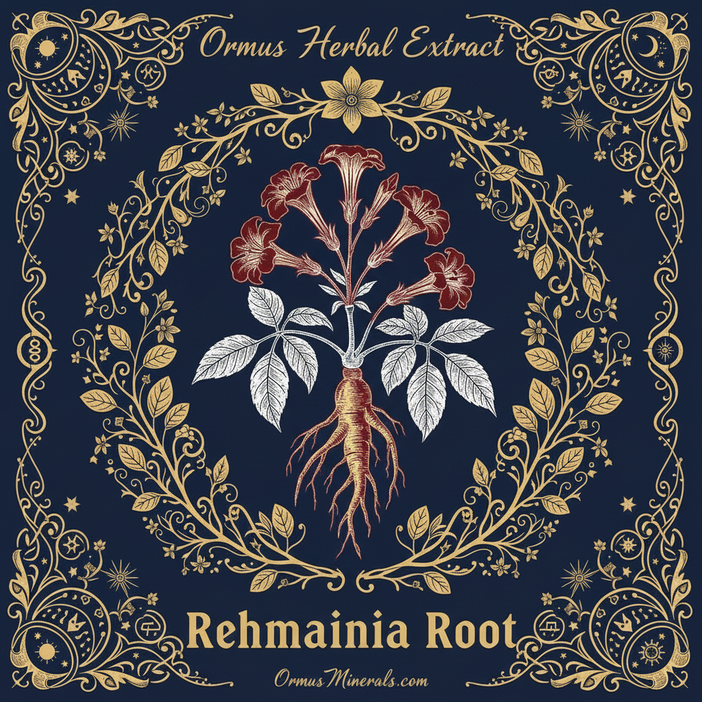 Ormus Minerals Rehmannia Root Extract 4oz